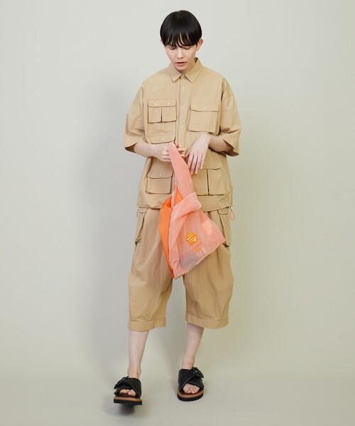 FRAPBOIS（フラボア）の「オーガンジーBAG（トートバッグ・レディース・ピンク/オレンジ・FREE）」の11枚目の写真