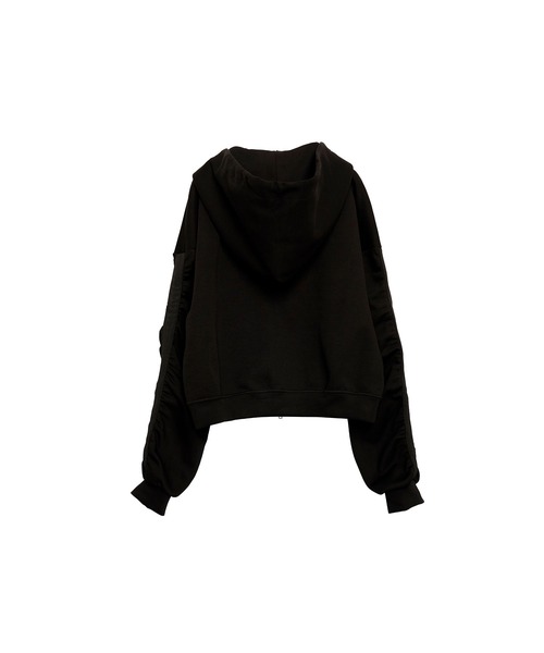 セール】【Nora Lily】「elle」Line Gathering Sleeve Short