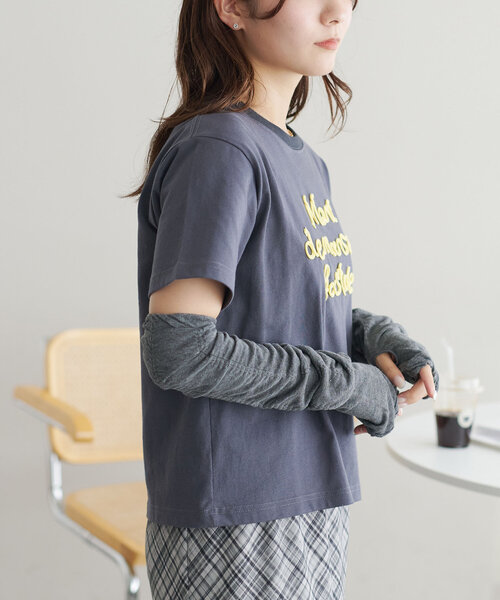 DISCOAT（ディスコート）の「UVシャーリングアームカバー（アームカバー・レディース・ライトグレー/グレー/ブラック・FREE）」の12枚目の写真