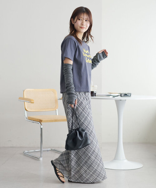 DISCOAT（ディスコート）の「UVシャーリングアームカバー（アームカバー・レディース・ライトグレー/グレー/ブラック・FREE）」の14枚目の写真