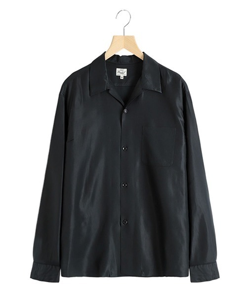国内発送★VS★柔らか♡モダールスリープシャツ 東洋エンタープライズ GOLD / ゴールド：ACETATE L/S SUKA SHIRT