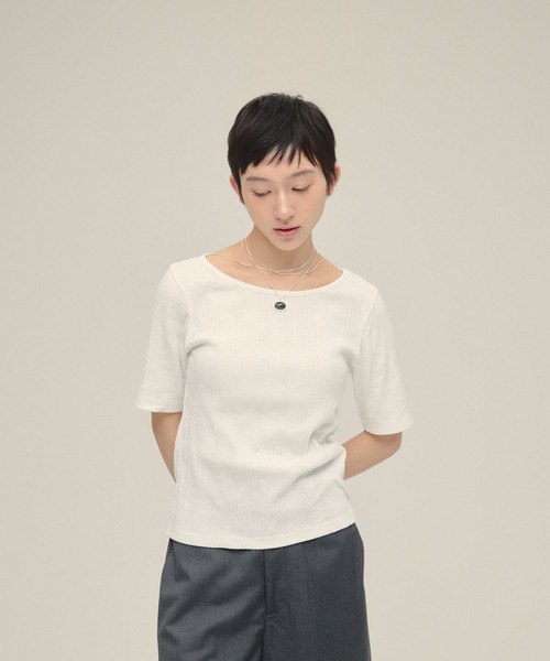 よんちゃん / jeanasis 【el×ONE】Pack Tee eL×ONE】 Pack TEE おねさん 白TEE×ネイビーロゴTEE セット T