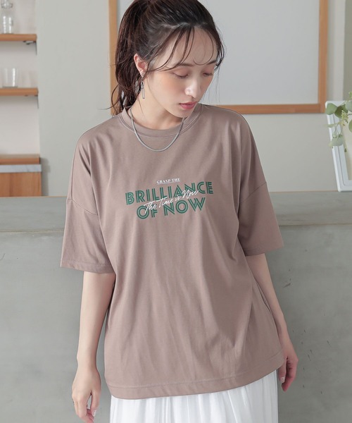機能素材】『ロゴプリントT』（Tシャツ/カットソー）｜n'OrLABEL