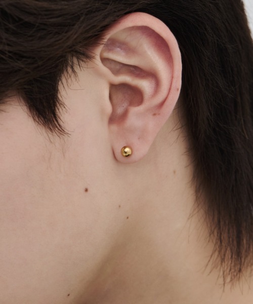 WYZ surgical stainless(ダブリューワイジィーサージカルステンレス)の「【 金属アレルギー対応 】3セット シンプルボールピアス サージカルステンレス (両耳用 3セット)(ピアス(両耳用)・メンズ・ブラック/シルバー/ゴールド・FREE)」の18枚目の写真