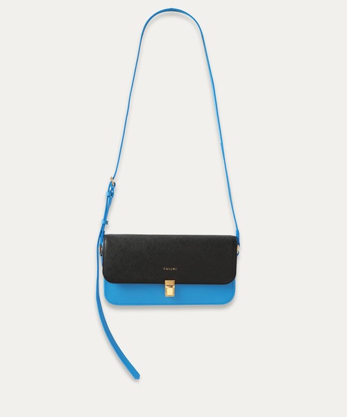 CULLNI（クルニ）の「Horizontal Mini Shoulder Bag（ショルダーバッグ・メンズ・ブラック/ブラウン系/スカイブルー/オフホワイト/グレー・ONESIZE）」の5枚目の写真