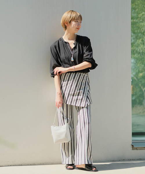 専用になります！Plage Airy Band Collar シャツ Airy Band Collar シャツ（シャツ／ブラウス）｜Plage