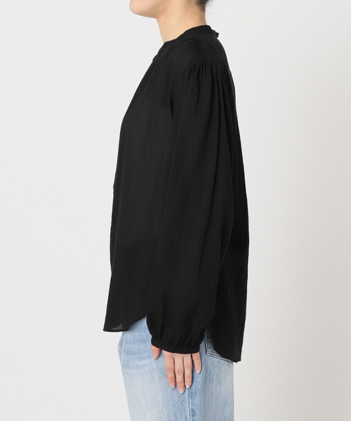 セール】Airy Band Collar シャツ（シャツ/ブラウス）｜Plage