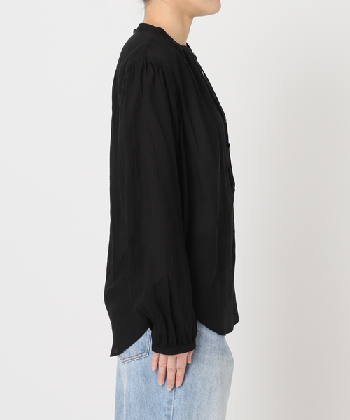 新品　Plage プラージュAiry Band Collar シャツ セール】Airy Band Collar シャツ（シャツ/ブラウス）｜Plage