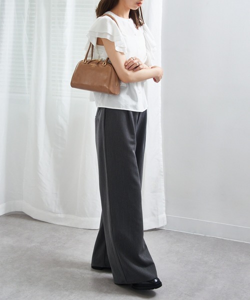 セール】【CHRISTIAN VILLA】ロングハンドル レザーボストン