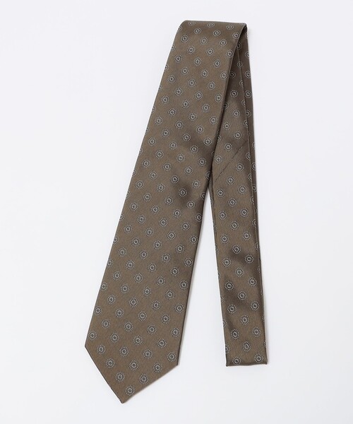 SHIPS: シルク サークル ドット コモン ネクタイ
