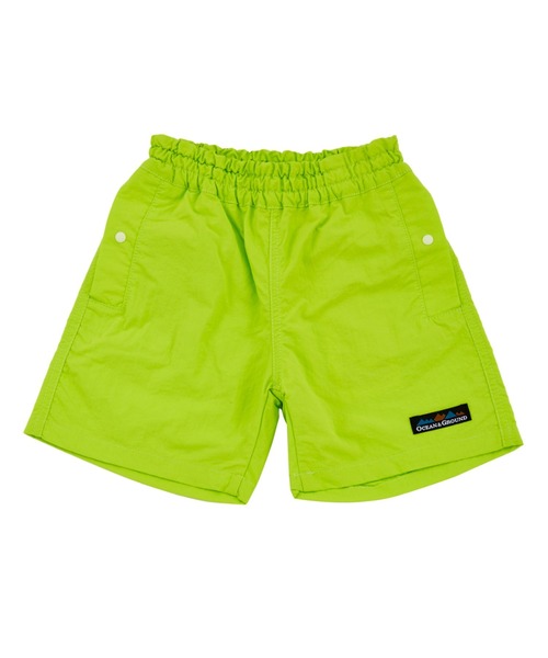 Ocean&Ground（オーシャン&グラウンド）の「Jr.ｳﾐﾔﾏ夏ｼｮｰﾂ（その他パンツ・キッズ・グリーン/ライム/ブラック/ベージュ/パープル/ブルー/オレンジ・150/160）」の4枚目の写真
