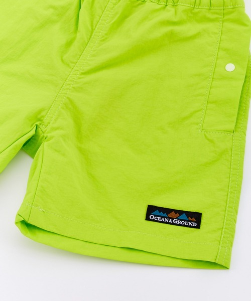 Ocean&Ground（オーシャン&グラウンド）の「Jr.ｳﾐﾔﾏ夏ｼｮｰﾂ（その他パンツ・キッズ・グリーン/ライム/ブラック/ベージュ/パープル/ブルー/オレンジ・150/160）」の12枚目の写真