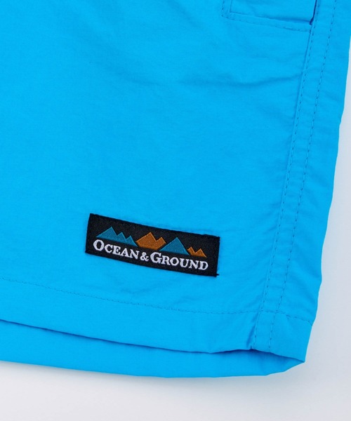 Ocean&Ground（オーシャン&グラウンド）の「Jr.ｳﾐﾔﾏ夏ｼｮｰﾂ（その他パンツ・キッズ・グリーン/ライム/ブラック/ベージュ/パープル/ブルー/オレンジ・150/160）」の15枚目の写真