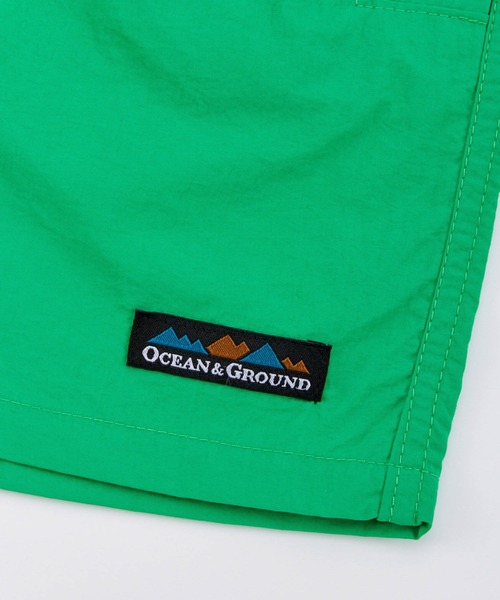 Ocean&Ground（オーシャン&グラウンド）の「Jr.ｳﾐﾔﾏ夏ｼｮｰﾂ（その他パンツ・キッズ・グリーン/ライム/ブラック/ベージュ/パープル/ブルー/オレンジ・150/160）」の16枚目の写真