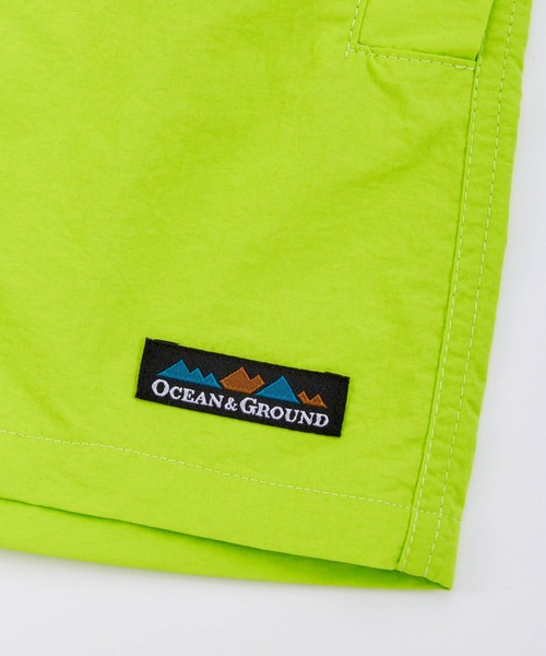 Ocean&Ground（オーシャン&グラウンド）の「Jr.ｳﾐﾔﾏ夏ｼｮｰﾂ（その他パンツ・キッズ・グリーン/ライム/ブラック/ベージュ/パープル/ブルー/オレンジ・150/160）」の17枚目の写真