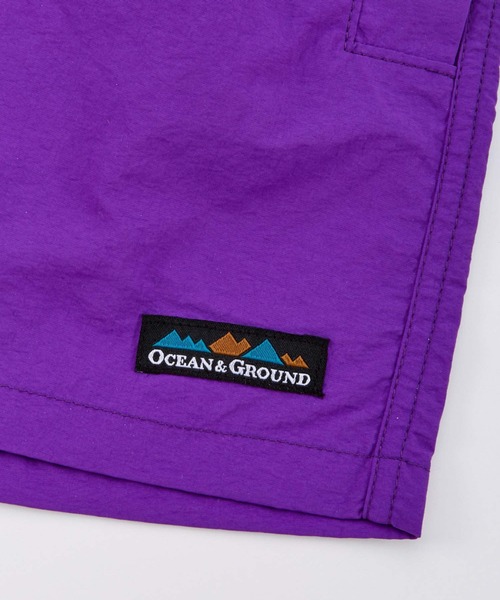 Ocean&Ground（オーシャン&グラウンド）の「Jr.ｳﾐﾔﾏ夏ｼｮｰﾂ（その他パンツ・キッズ・グリーン/ライム/ブラック/ベージュ/パープル/ブルー/オレンジ・150/160）」の19枚目の写真