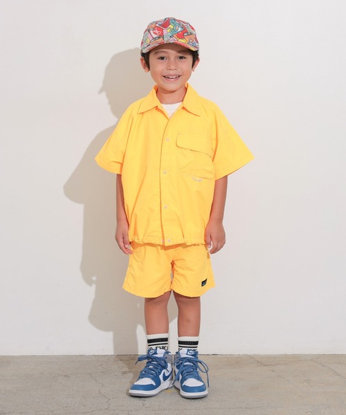 Ocean&Ground（オーシャン&グラウンド）の「Jr.ｳﾐﾔﾏ夏ｼｮｰﾂ（その他パンツ・キッズ・グリーン/ライム/ブラック/ベージュ/パープル/ブルー/オレンジ・150/160）」の20枚目の写真