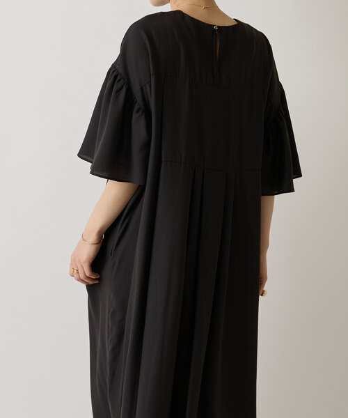 LIVETART（リヴェタート）の「ソデフリルワンピース（ワンピース・レディース・グリーン/ブラック・FREE）」の9枚目の写真