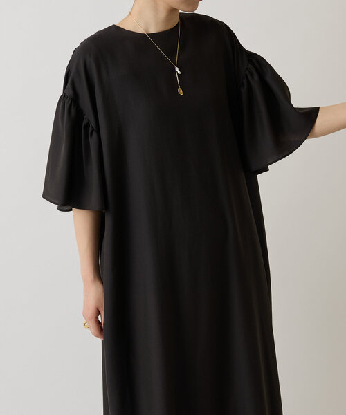 LIVETART（リヴェタート）の「ソデフリルワンピース（ワンピース・レディース・グリーン/ブラック・FREE）」の13枚目の写真