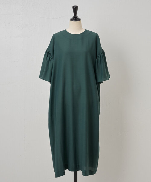 LIVETART（リヴェタート）の「ソデフリルワンピース（ワンピース・レディース・グリーン/ブラック・FREE）」の17枚目の写真