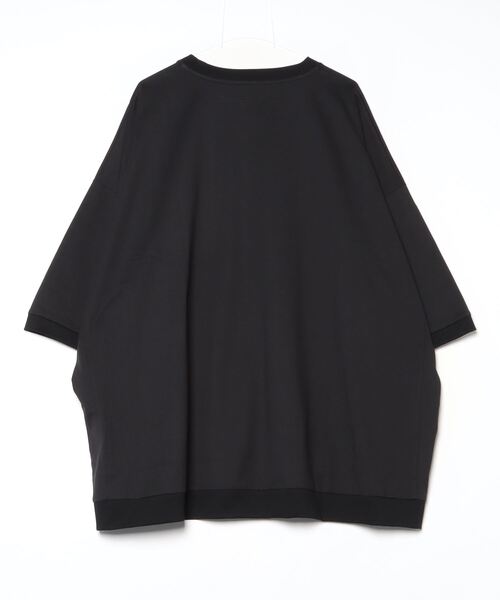 my beautiful landlet（マイビューティフルランドレット）の「【my beautiful landlet】 MERCERIZATION JERSEY EMBROIDERY BIG T-SHIRT（Tシャツ/カットソー・メンズ・ホワイト/ブラック/オフホワイト・FREE）」の6枚目の写真