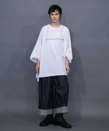 my beautiful landlet | 【my beautiful landlet】 MERCERIZATION JERSEY EMBROIDERY BIG T-SHIRT(Tシャツ/カットソー)