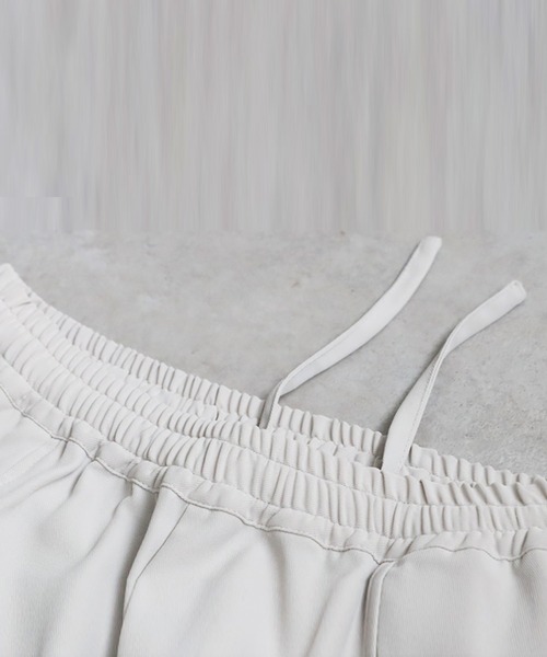 antiqua（アンティカ）の「フルーエントカーブパンツ（その他パンツ・レディース・ブラック/アイボリー・ONESIZE）」の14枚目の写真