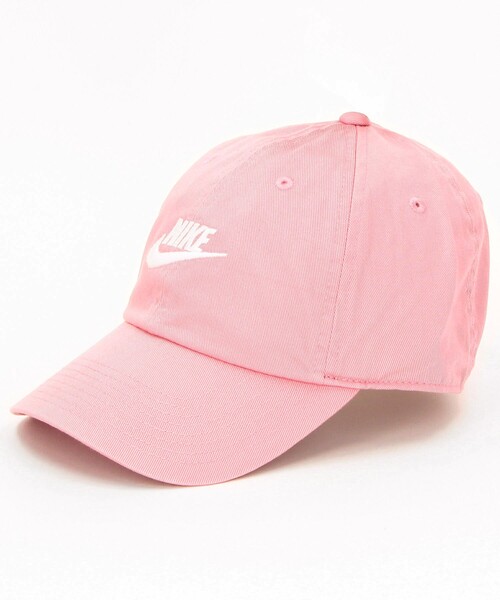 NIKE(ナイキ)の「限定展開 NIKE/ナイキ ナイキ クラブ CB FUT WSH L キャップ アンストラクチャード フューチュラ ウォッシュ キャップ(キャップ・レディース・ブラック/ピンク/ベージュ/ホワイト・ONE SIZE)」の4枚目の写真