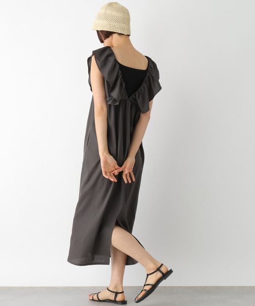 LEPSIM（レプシィム）の「雑材ベルハット　326349（ハット・レディース・ベージュ/ブラック・ONE SIZE）」の9枚目の写真