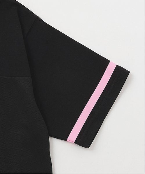 X-girl Stages（エックスガールステージス）の「ナンバリングメッシュ切替ショート半袖T（Tシャツ/カットソー・キッズ・ブラック/レモンイエロー/ブルー・110cm/120cm/130cm/140cm）」の7枚目の写真