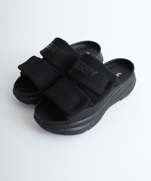 GERRY(ジェリー)の「GERRY ジェリー スライドサンダル 厚底 軽量(サンダル・メンズ・ブラック/ホワイト/ベージュ・L/M/LL)」の7枚目の写真