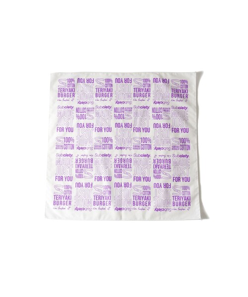 Subciety(サブサエティ)の「Wrapping bandanna(バンダナ/スカーフ・メンズ・ホワイト・FREE)」の10枚目の写真