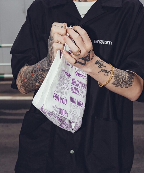 Subciety(サブサエティ)の「Wrapping bandanna(バンダナ/スカーフ・メンズ・ホワイト・FREE)」の17枚目の写真