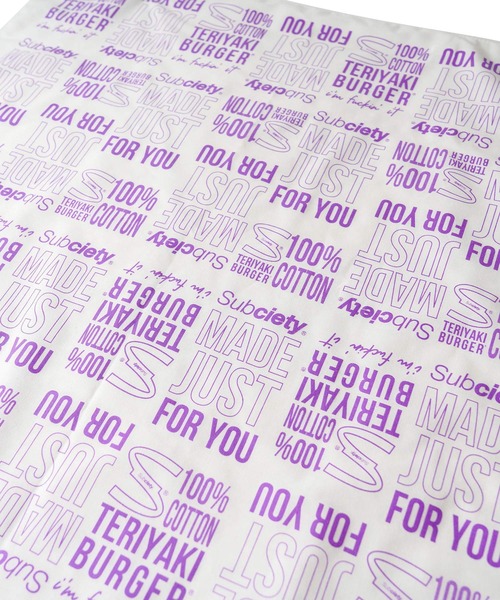 Subciety（サブサエティ）の「Wrapping bandanna（バンダナ/スカーフ・メンズ・ホワイト・FREE）」の2枚目の写真