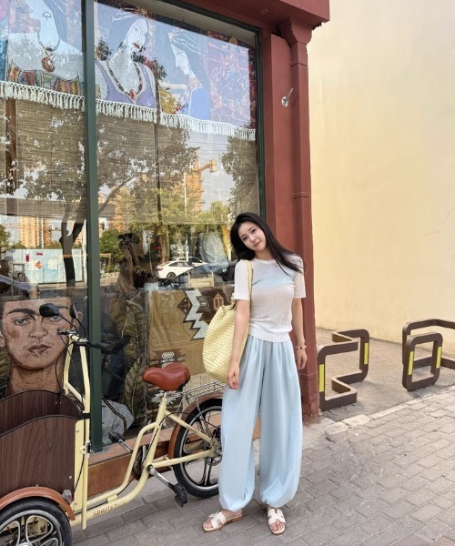 tシャツ 「tageechita」ペイントアート風 グラデーションプリントTシャツ レディース tageechita tシャツ 「tageechita」ペイントアート風