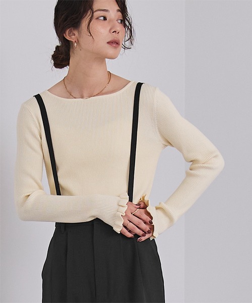 UR'S（ユアーズ）の「2wayサロペットテーパードパンツ（その他パンツ・レディース・チャコール/ブラック・S/M/L）」の19枚目の写真