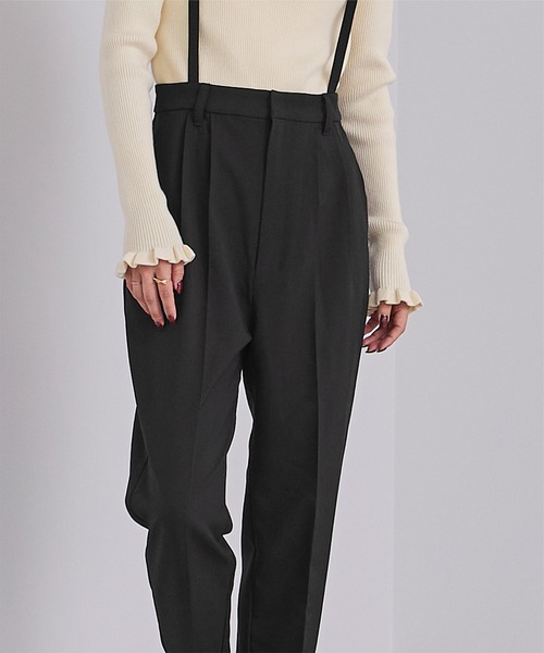 UR'S（ユアーズ）の「2wayサロペットテーパードパンツ（その他パンツ・レディース・チャコール/ブラック・S/M/L）」の20枚目の写真