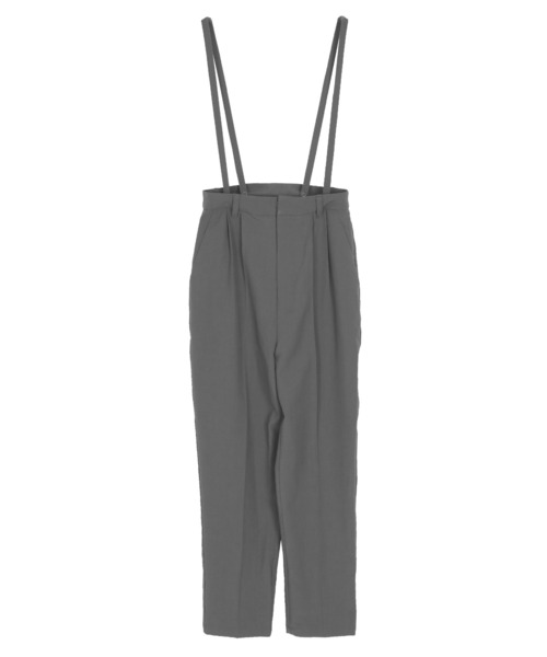 UR'S（ユアーズ）の「2wayサロペットテーパードパンツ（その他パンツ・レディース・チャコール/ブラック・S/M/L）」の17枚目の写真
