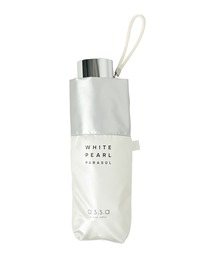 assa（エーエスエスエー）の「【assa/エーエスエスエー】日傘 WHITE PEARL 折りたたみ傘 晴雨兼用 遮光 UVカット ホワイト切継/レイングッズ・紫外線対策・梅雨（折りたたみ傘）」