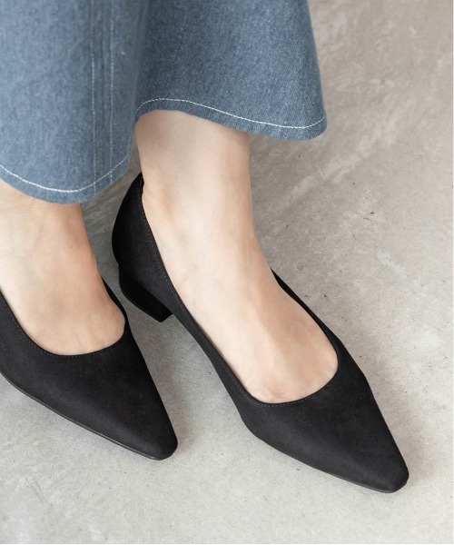 RANDA（ランダ）の「2WAY ローズモチーフフラットパンプス（パンプス・レディース・ブラック/アイボリー/ワイン・22/22.5/23/23.5/24/25/24.5/25.5）」の8枚目の写真