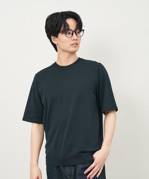 Zoff（ゾフ）の「ボストン型 メガネ｜クリアカラー｜伊達メガネ 度付きメガネ｜ユニセックス｜読書 ビジネス｜Zoff｜CLASSIC（メガネ・レディース・クリア/ブルー/ライトオレンジ系1/ピンク・FREE）」の8枚目の写真