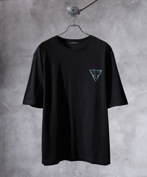 Guess(ゲス)の「GUESS UNI S/SLV TEE SHIRT6 Tシャツ 長袖(Tシャツ/カットソー・メンズ・ブラック/ホワイト・S/M/L/XL)」の15枚目の写真