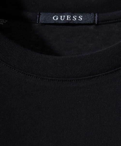 Guess(ゲス)の「GUESS UNI S/SLV TEE SHIRT6 Tシャツ 長袖(Tシャツ/カットソー・メンズ・ブラック/ホワイト・S/M/L/XL)」の17枚目の写真
