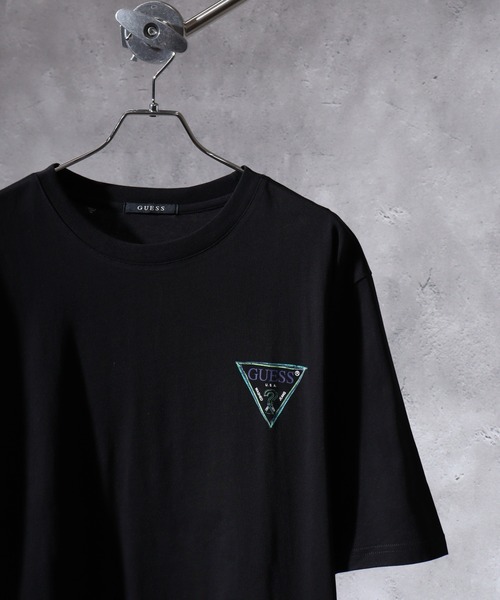 Guess(ゲス)の「GUESS UNI S/SLV TEE SHIRT6 Tシャツ 長袖(Tシャツ/カットソー・メンズ・ブラック/ホワイト・S/M/L/XL)」の16枚目の写真