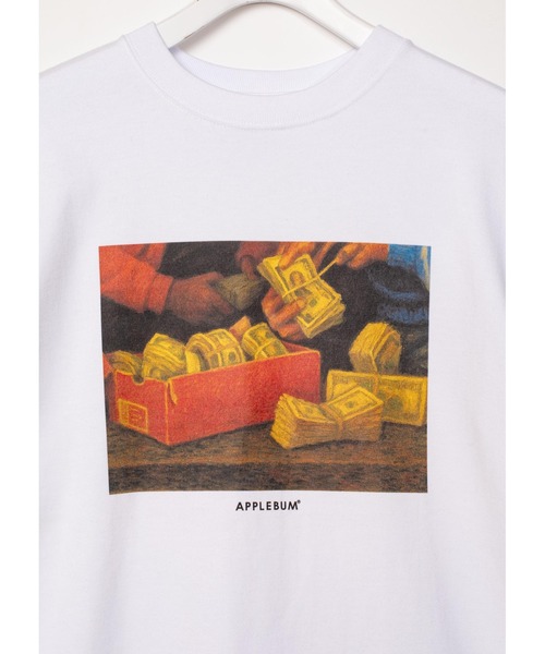 APPLEBUM（アップルバム）の「“N.S.B.” T-shirt（Tシャツ/カットソー・メンズ・ホワイト/ブラック・LARGE/MEDIUM/XX-LARGE/X-LARGE）」の9枚目の写真
