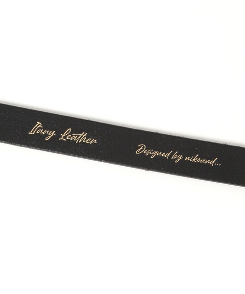 イタリアンレザーロングベルト（ベルト）｜niko and