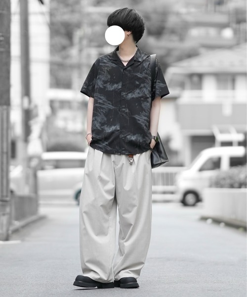 DOOPZ(ドープス)の「総柄オープンカラーシャツ(シャツ/ブラウス・メンズ・ブラック・LARGE/MEDIUM/SMALL)」の13枚目の写真