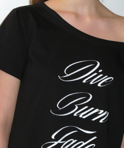 CRANK（クランク）の「CRANK／レースオフショルダーT（Tシャツ