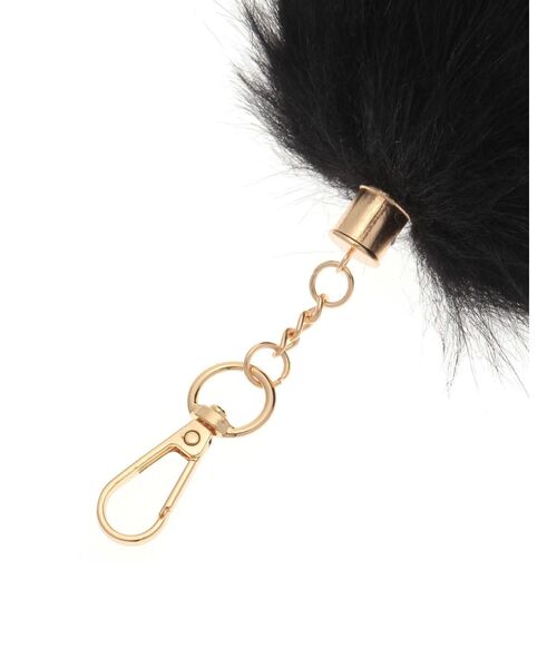 Ungrid（アングリッド）の「ファーキーホルダー（キーホルダー・レディース・ブラック/ベージュ・FREE）」の5枚目の写真