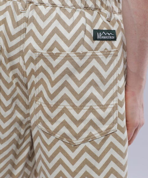 MANASTASH(マナスタッシュ)の「MANASTASH/マナスタッシュ ZG CHILLIWACK SHORTS/ジグザグチリワックショーツ(その他パンツ・メンズ・その他3/ブラック・2XL/L/M/XL)」の5枚目の写真